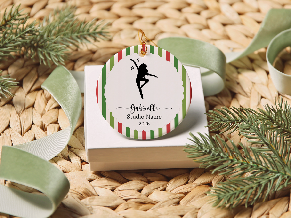 Dancer Christmas Ornament