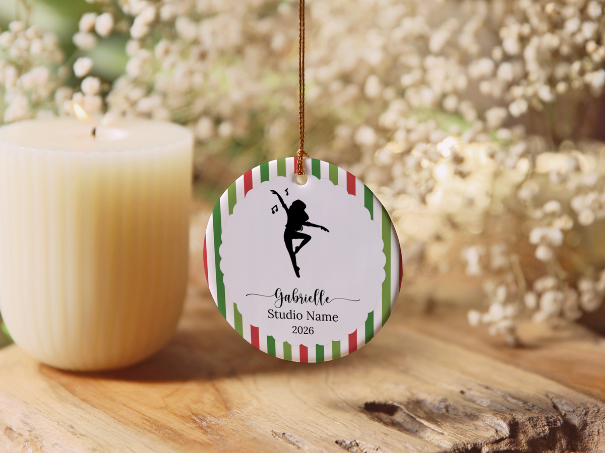 Dancer Christmas Ornament