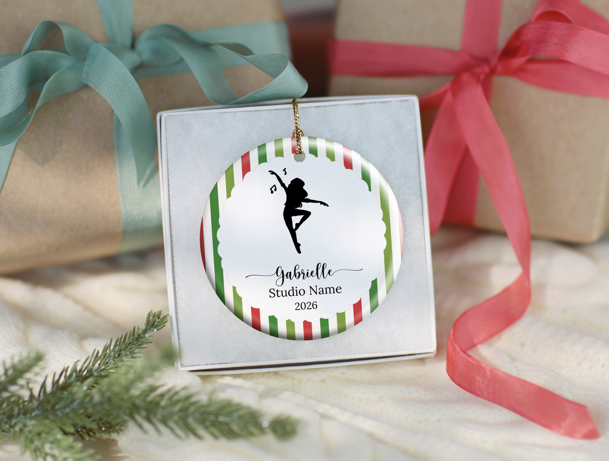 Dancer Christmas Ornament