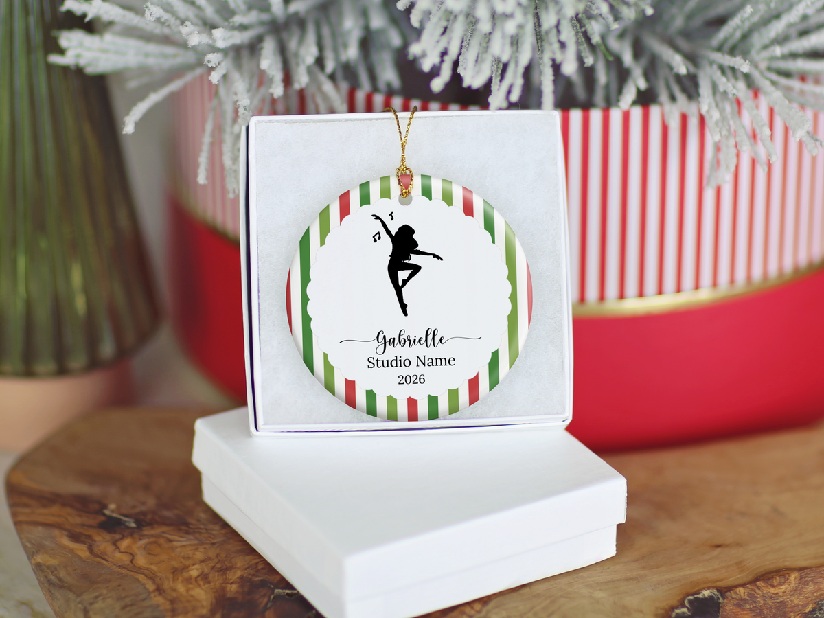 Dancer Christmas Ornament