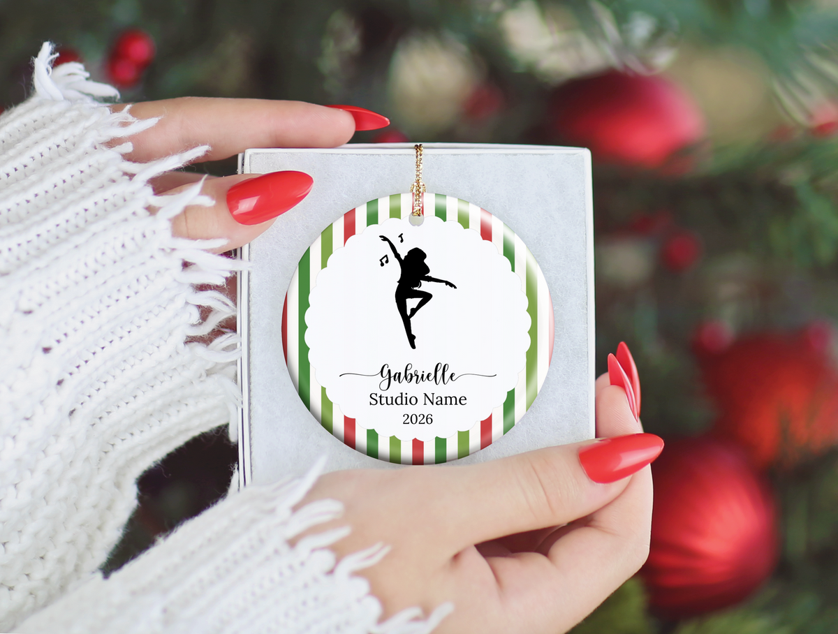 Dancer Christmas Ornament