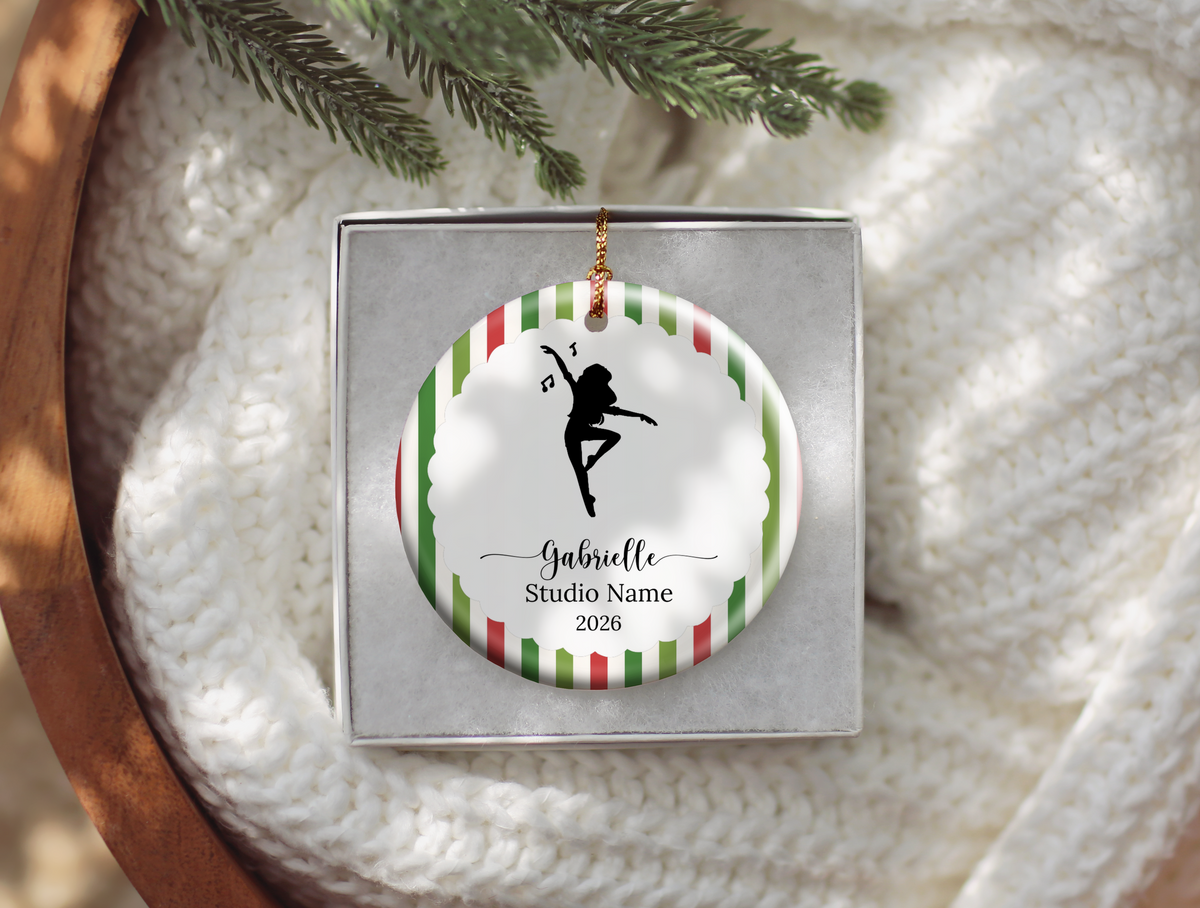 Dancer Christmas Ornament