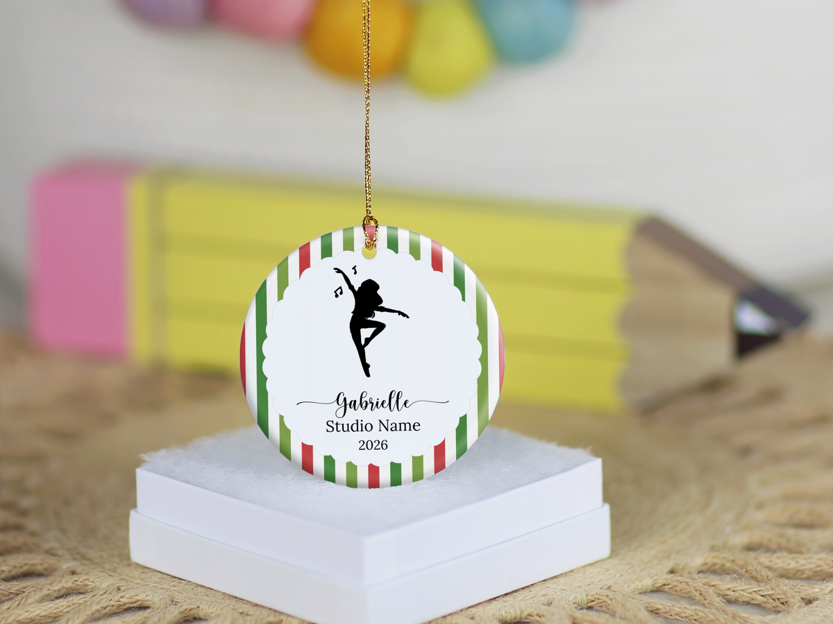 Dancer Christmas Ornament
