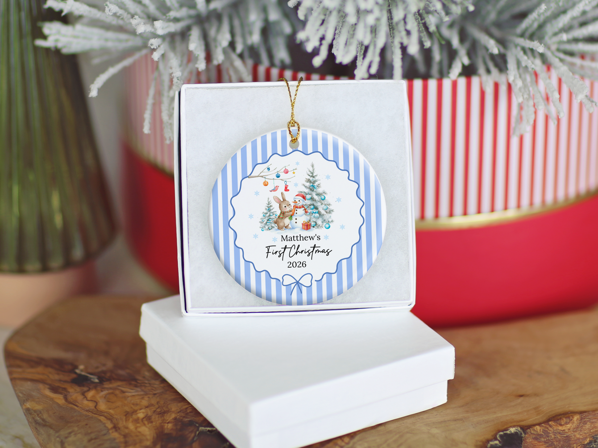 Boy's First Christmas Ornament