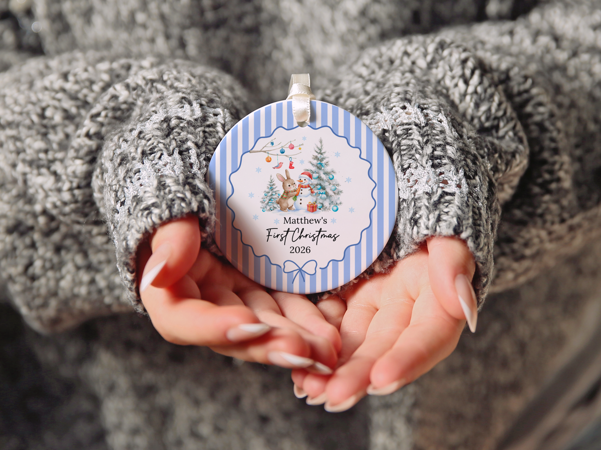 Boy's First Christmas Ornament