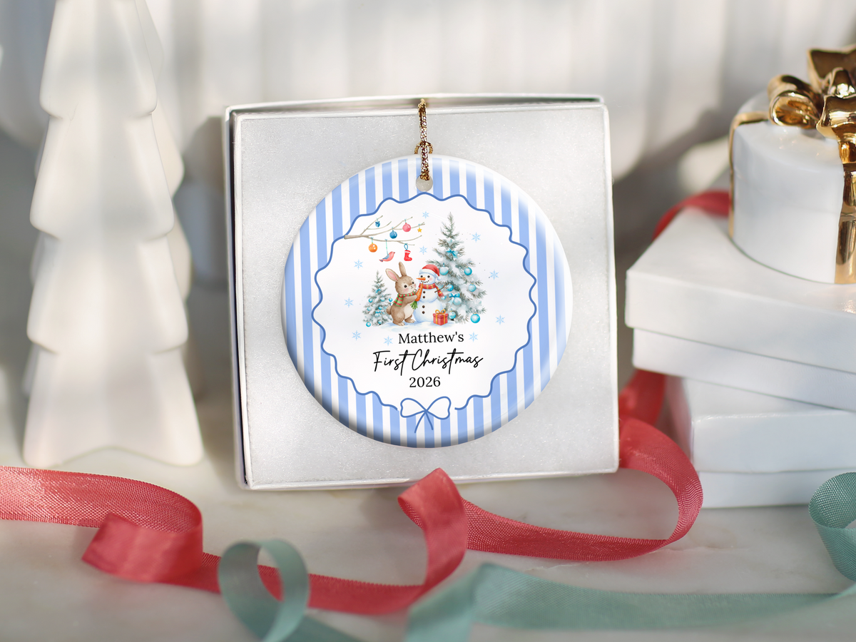 Boy's First Christmas Ornament