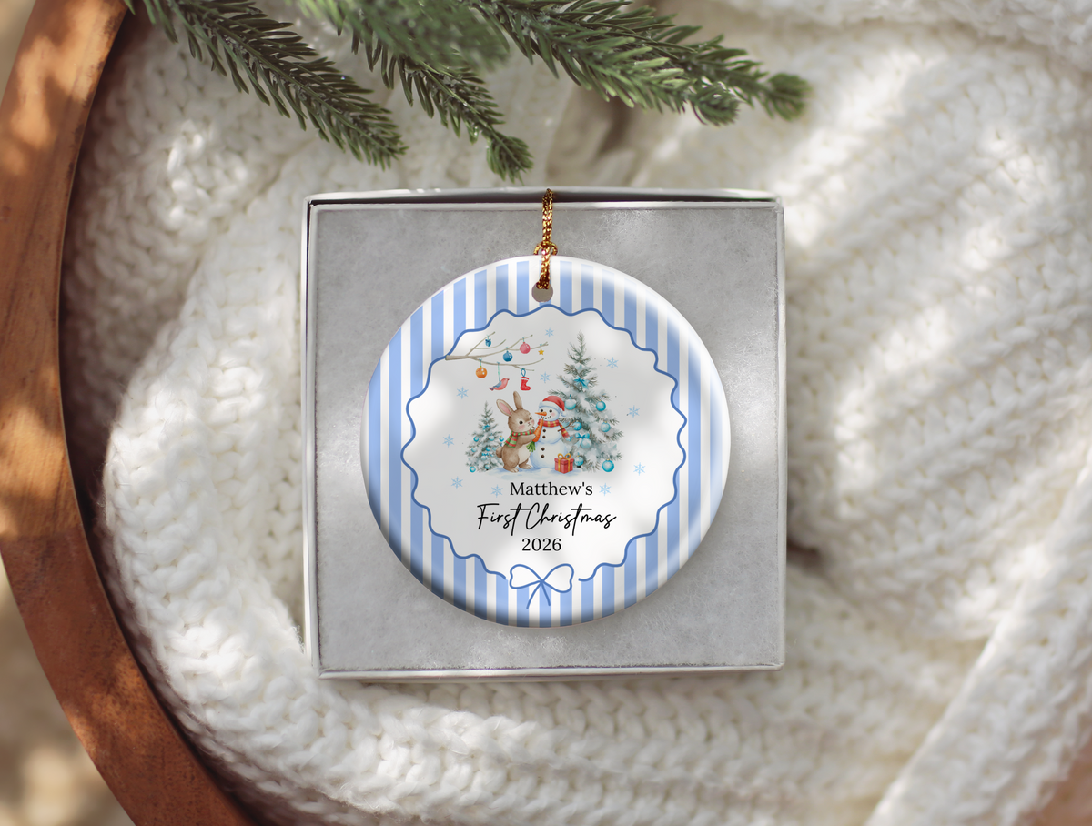 Boy's First Christmas Ornament