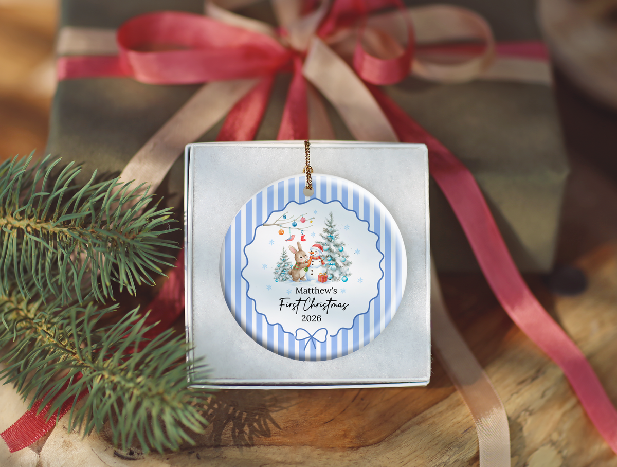 Boy's First Christmas Ornament