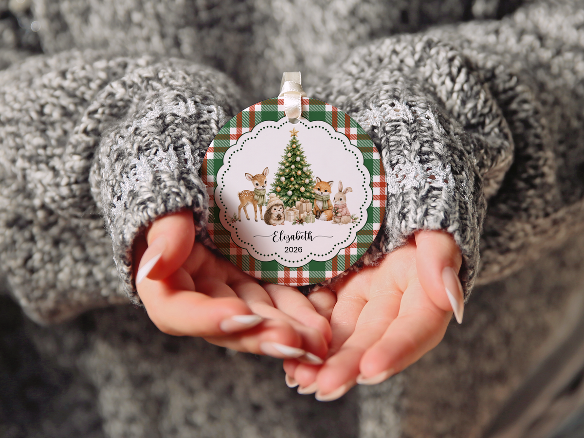Woodland Animal Christmas Ornament