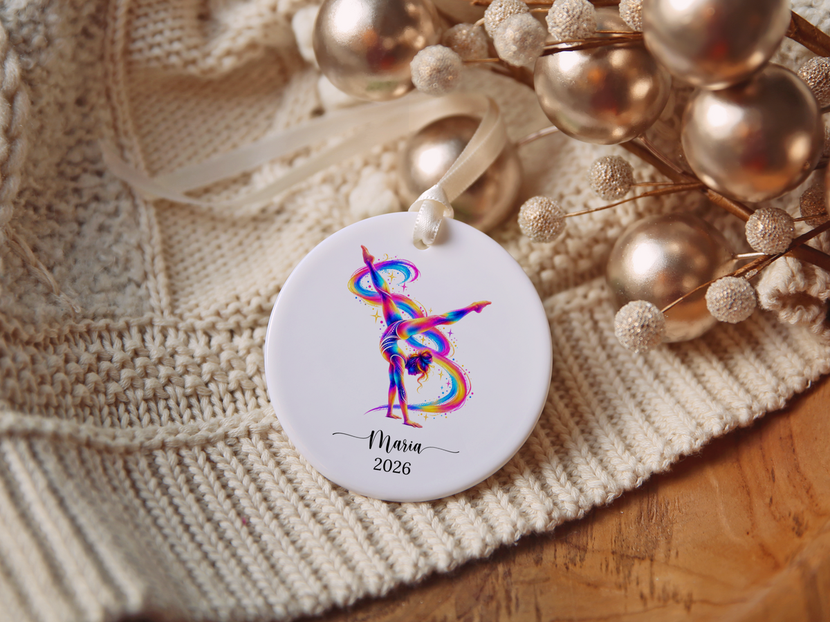 Gymnastics Christmas Ornament