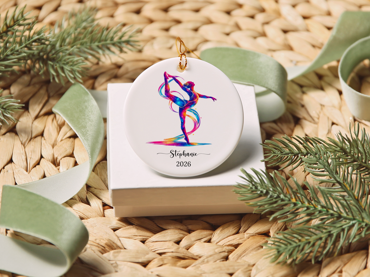 Gymnastics Christmas Ornament