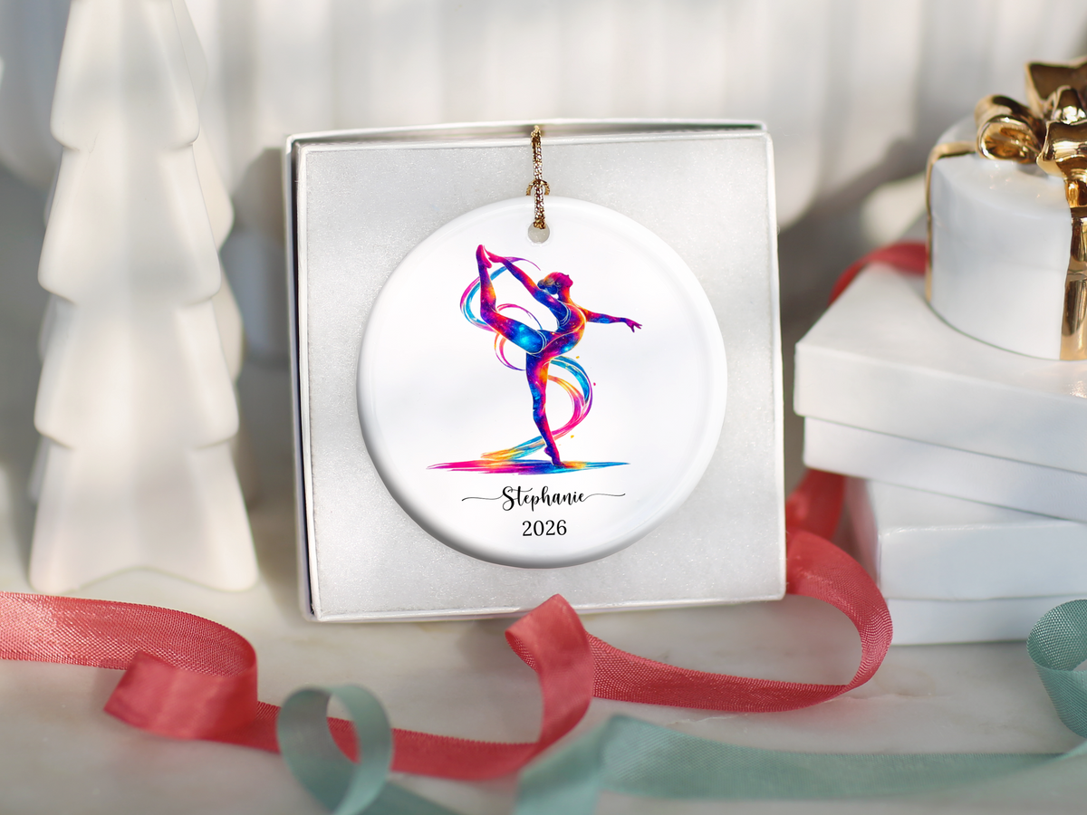 Gymnastics Christmas Ornament