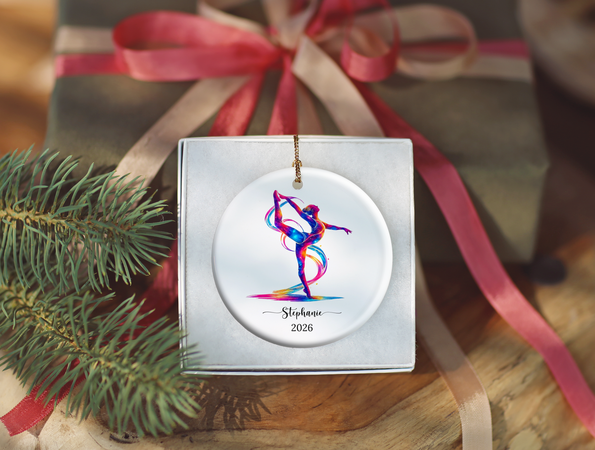 Gymnastics Christmas Ornament