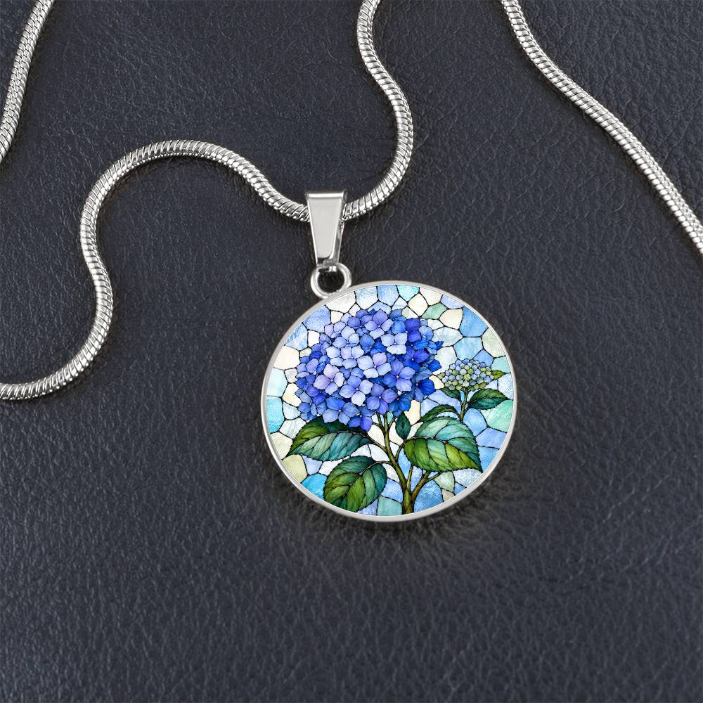 Personalized Flower Necklace