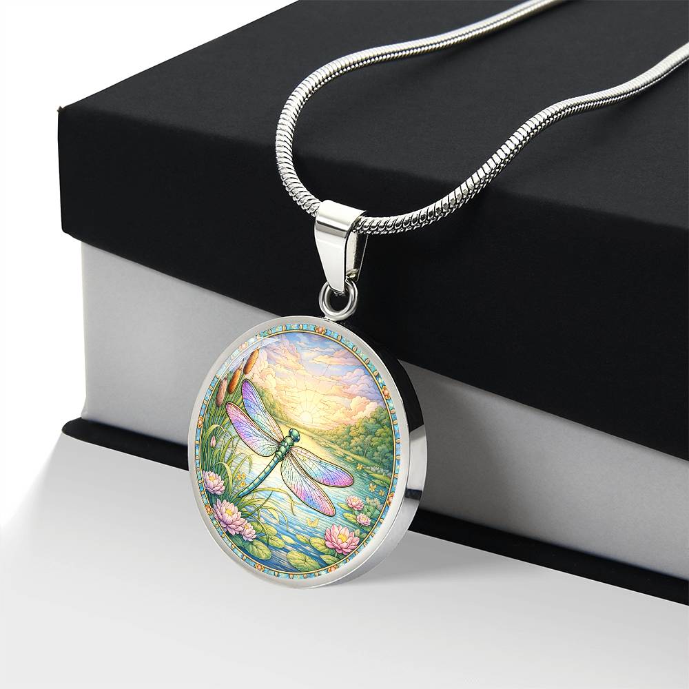 Dragonfly Personalized Engraved Necklace Bracelet or Keychain