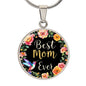 Best Mom Ever Necklace with Engraving-[Heartfelt Family Gift]