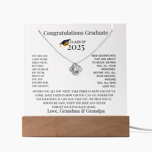 Graduation Necklace Gift Set-[Heartfelt Family Gift]