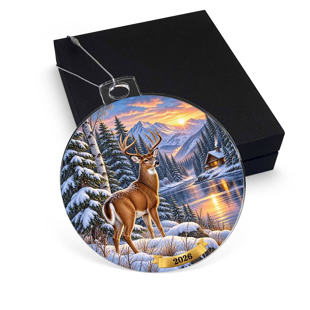 Deer Christmas Ornament