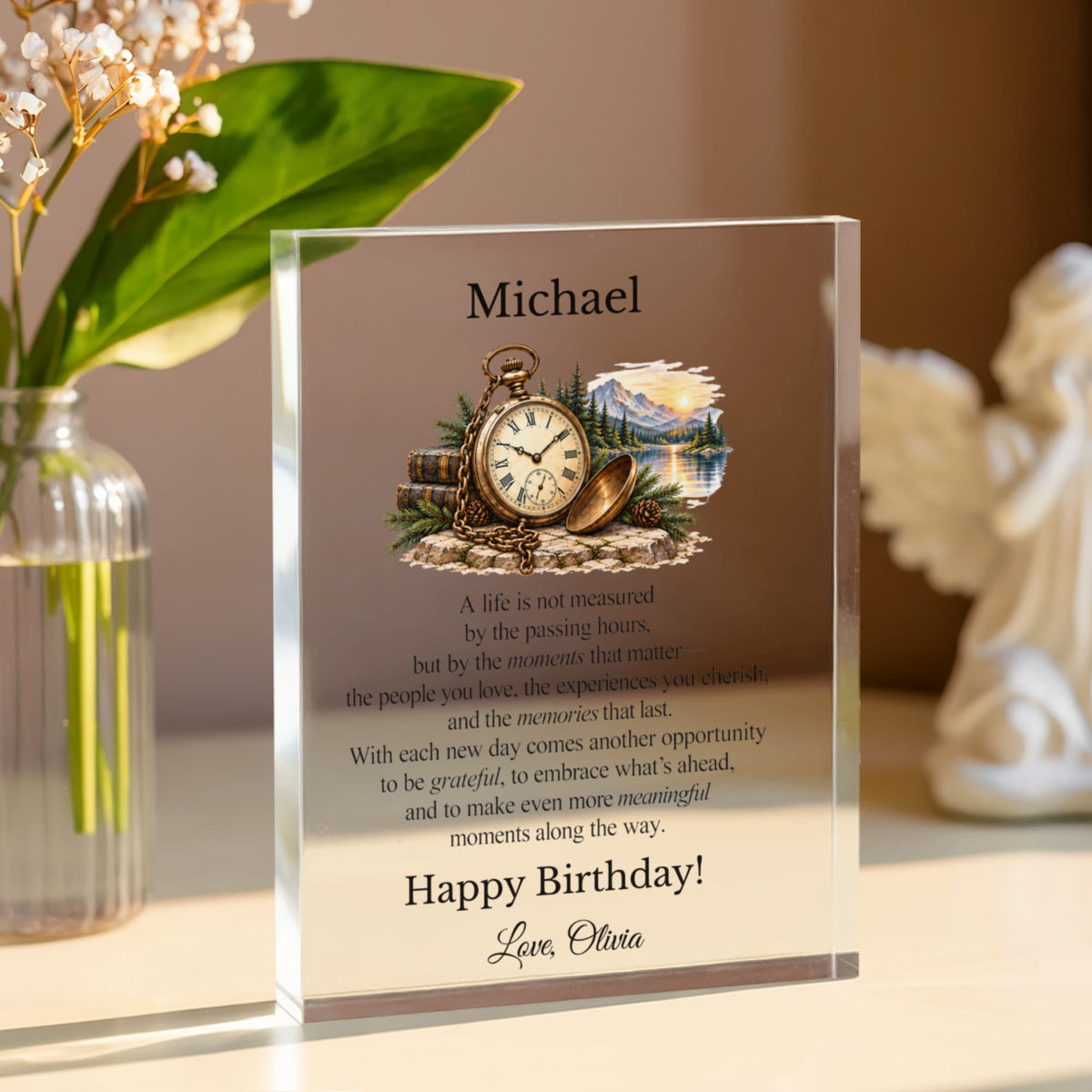 Birthday Plaque