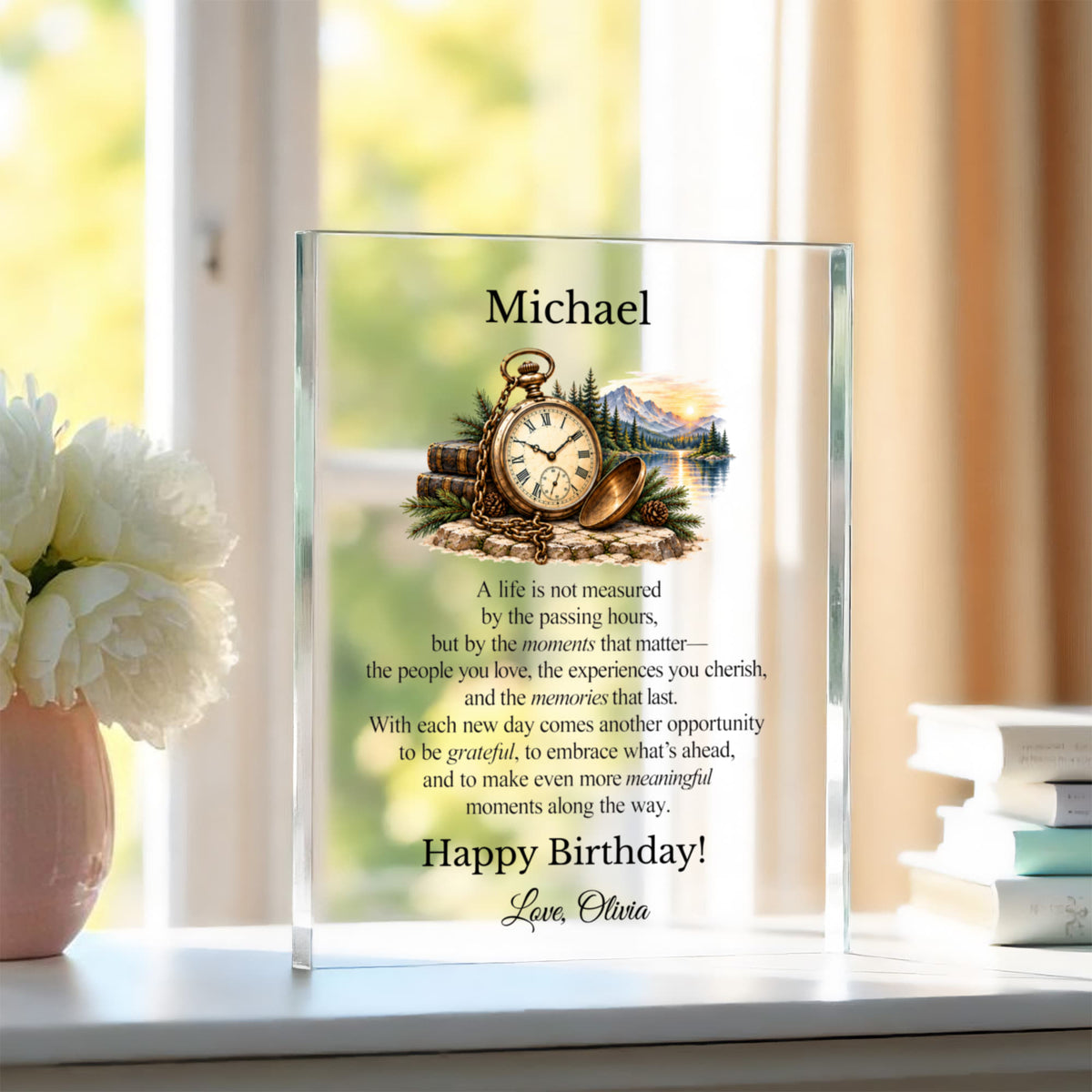 Birthday Plaque