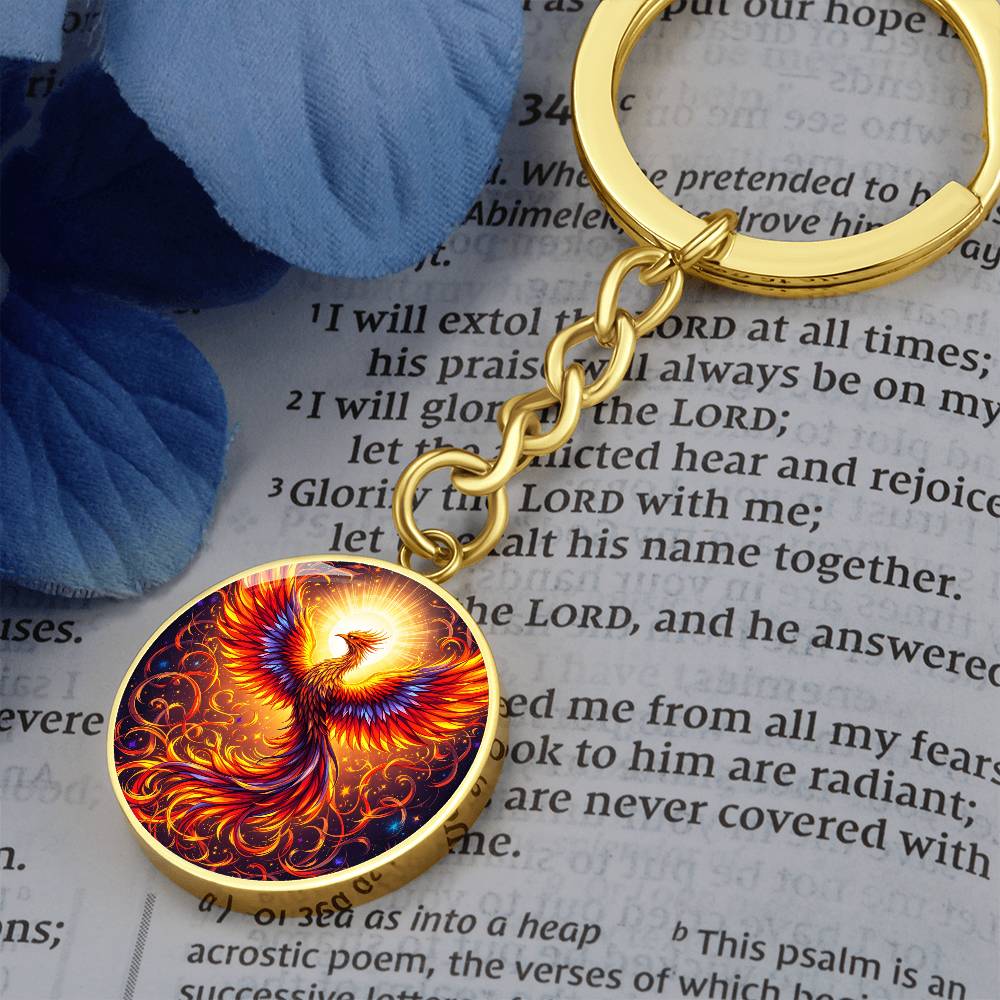 Rising Phoenix Pendant Necklace