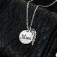 Forever in My Heart Mom Memorial Necklace - Personalized-[Heartfelt Family Gift]