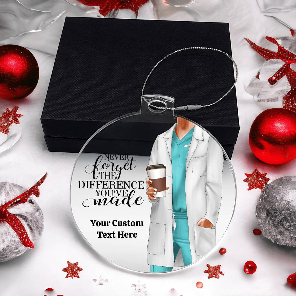 Personalized Nurse Doctor Christmas Ornament-[Heartfelt Family Gift]