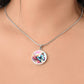 Butterfly Pendant Necklace in Gold or silver-[Heartfelt Family Gift]