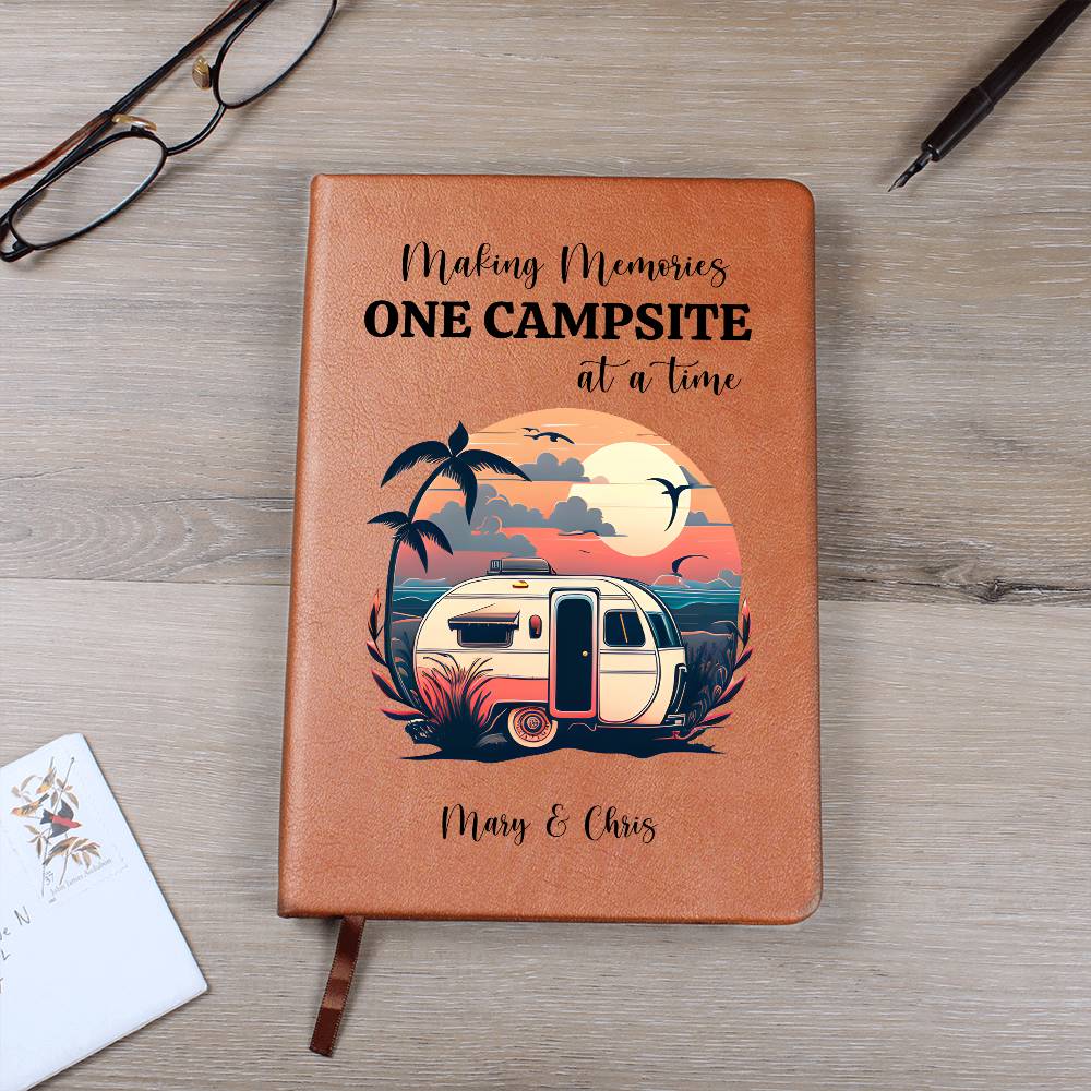 Personalized Retro Camper Journal