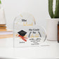 Personalized Graduation Heart Plaque Gift-[Heartfelt Family Gift]