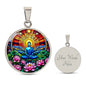 Buddha Necklace with Engraving-[Heartfelt Family Gift]
