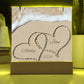 Names In The Sand Petite Ribbons Plaque & Necklace Gift Set-[Heartfelt Family Gift]