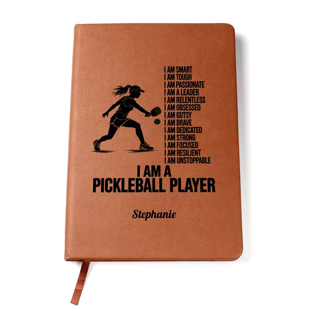 Personalized Pickleball Player Affirmation Journal