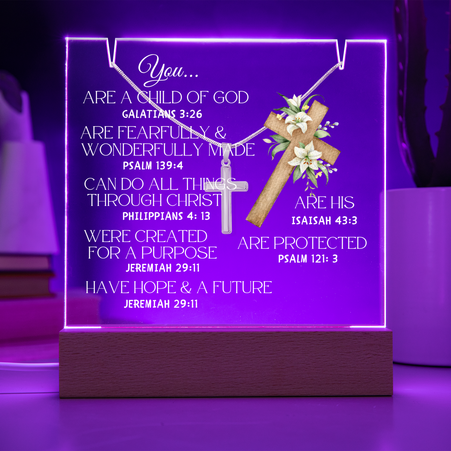 Child of God Necklace and Jewelry holder Gift Set-[Heartfelt Family Gift]