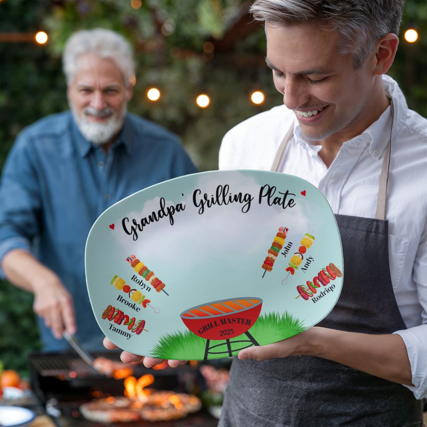 Grandpa's Grilling Platter 10”x14” Platter
