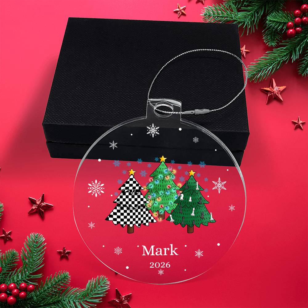 Chess Christmas Tree Ornament