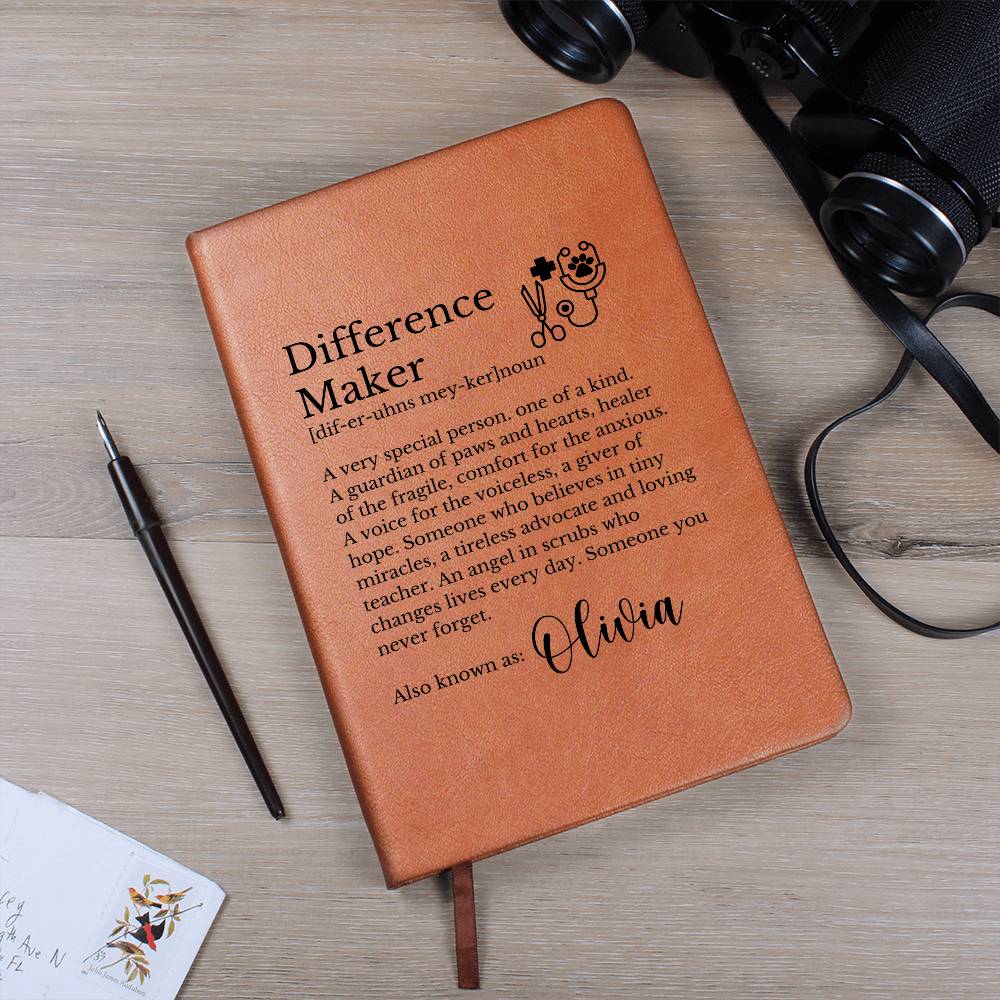 Vet Tech Difference Maker Journal