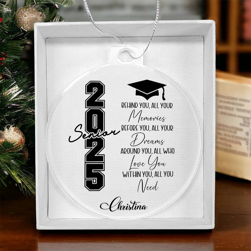 Class of 2025 Senior Graduation Ornament-[Heartfelt Family Gift]