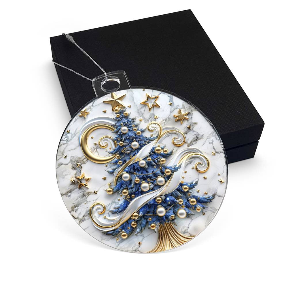 Tree Christmas Ornament-[Heartfelt Family Gift]