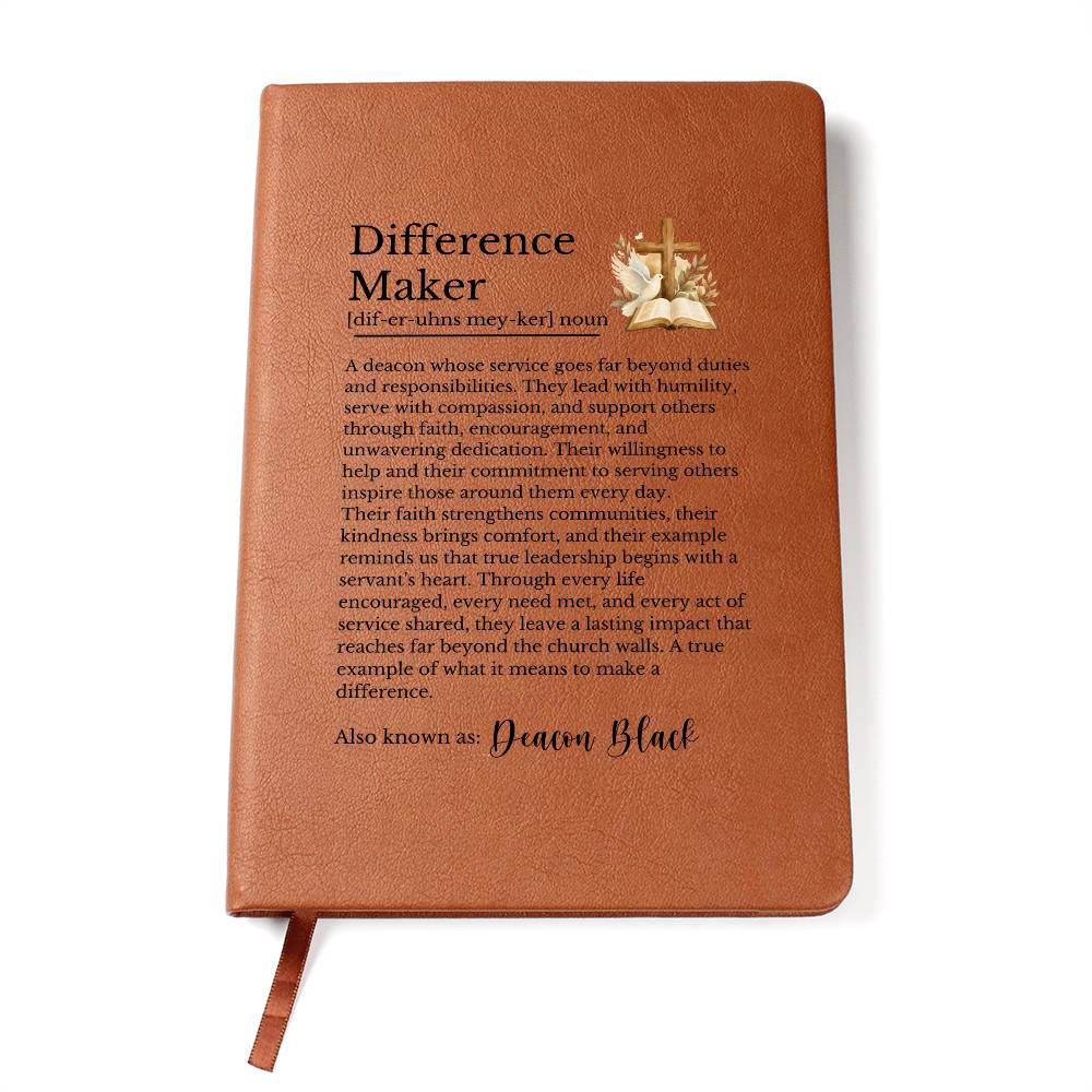 Deacon Journal Appreciation Gift