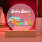 Safari Train Personalized Name Acrylic LED Nightlight-[Heartfelt Family Gift]