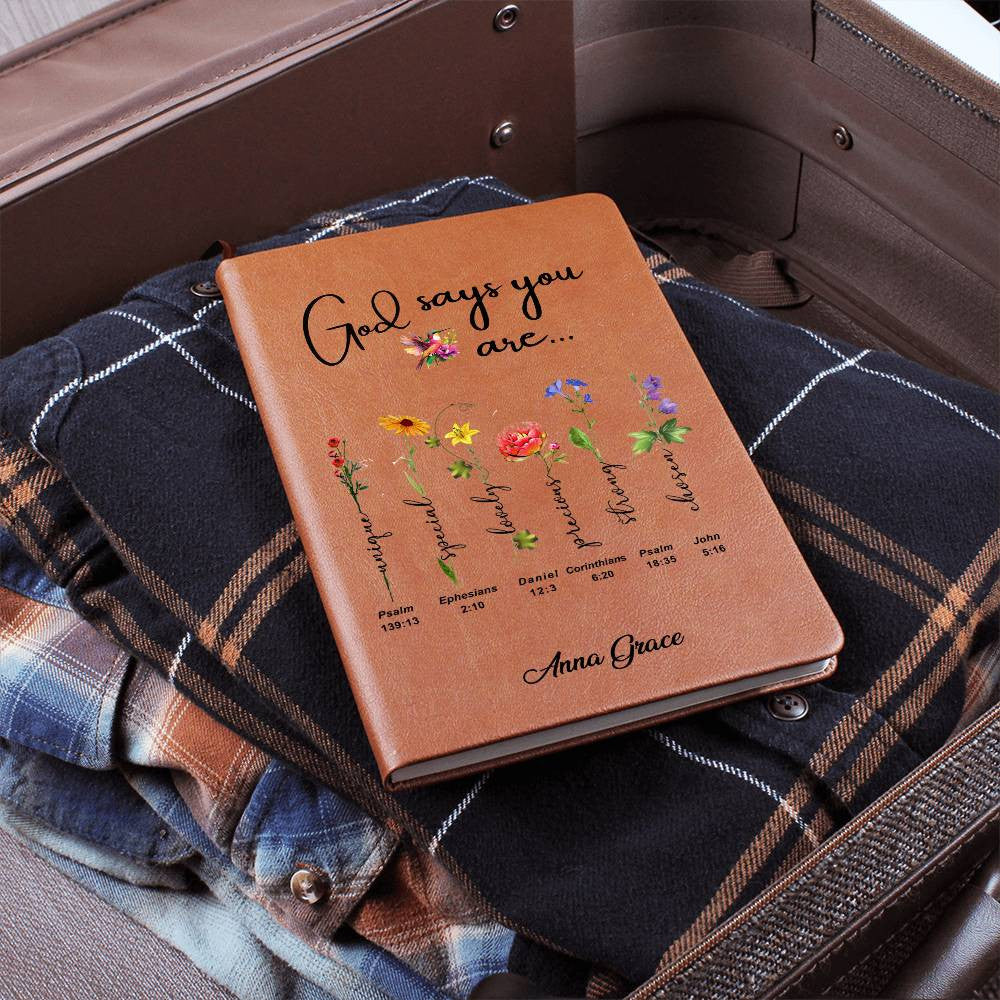 God Says You Are Journal-[Heartfelt Family Gift]