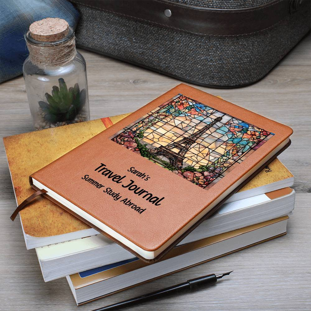 Paris Travel Journal Personalized-[Heartfelt Family Gift]