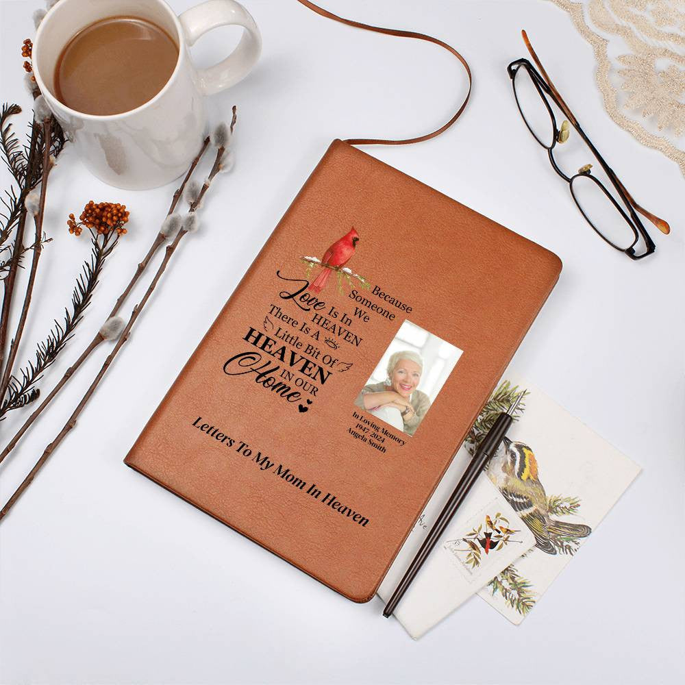 Letters to My Mom Memorial Journal, Loss of Mom, Mother Sympathy Gift, Mom in Heaven Memorial Grief Journal, Loss of Mother Gift-[Heartfelt Family Gift]