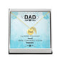 Dad Memorial Necklace Angel Wing Charm-[Heartfelt Family Gift]