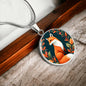 Red Fox Pendant Necklace-[Heartfelt Family Gift]