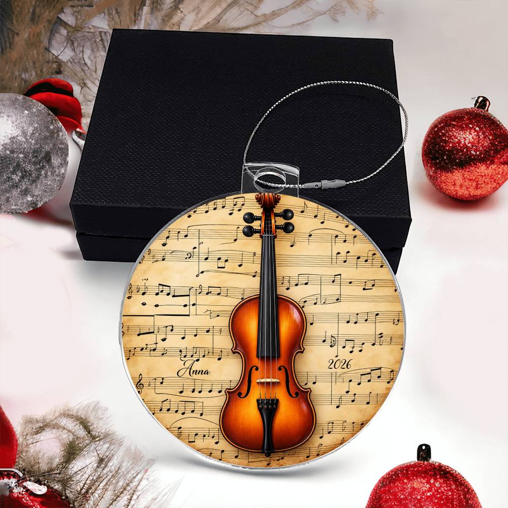 Violin Ornament