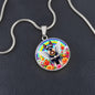Snauzer Dog Pendant Necklace - Engraved Memorial Rainbow Bridge-[Heartfelt Family Gift]