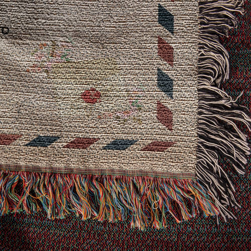 Boyfriends Mom Blanket Woven Cotton Couch Throw-[Heartfelt Family Gift]
