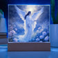 Guardian Angel Acrylic Plaque-[Heartfelt Family Gift]
